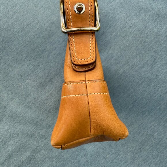 Coach Hamptons Mini Baguette in tan leather Y2K - Picture 8 of 13